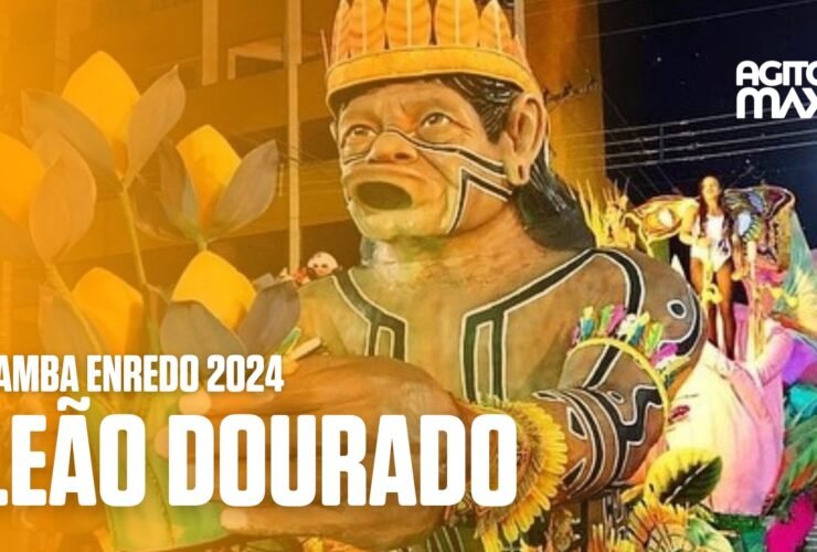 Samba enredo Leão Dourado 2024 capa