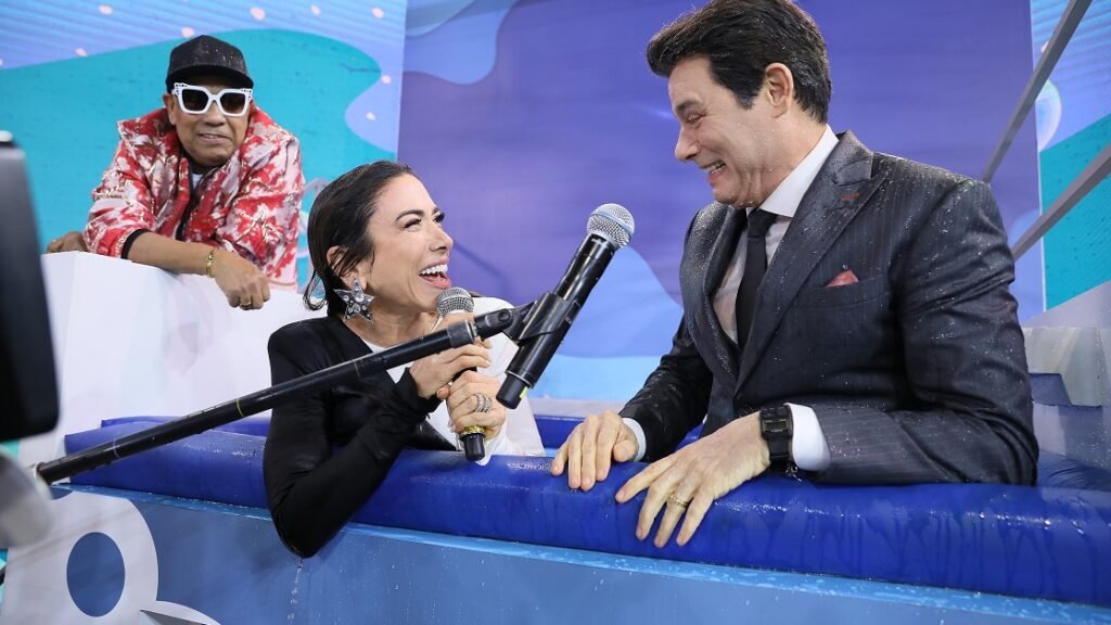 Patrícia Abravanel e Celso Portiolli