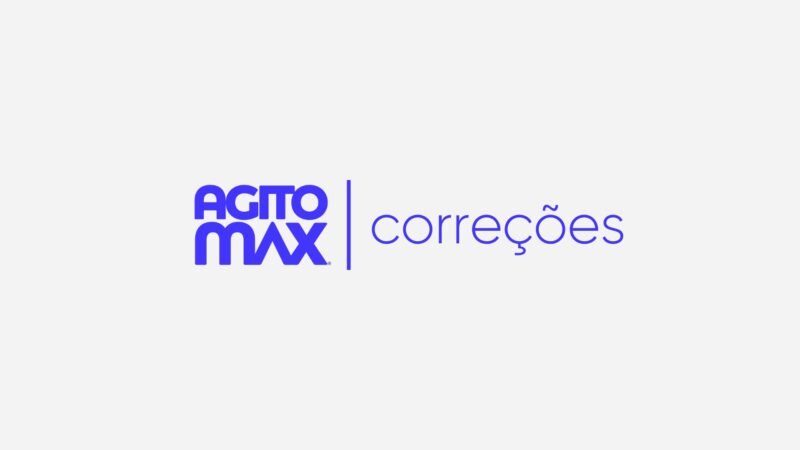 AGITOMAX - correções