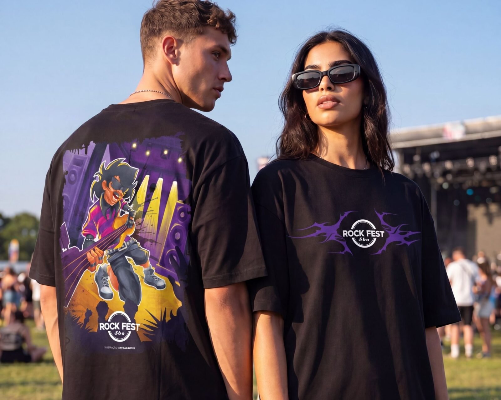 Camiseta Vibe Rock Fest