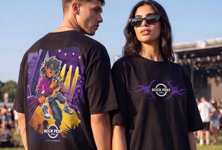 Camiseta Vibe Rock Fest