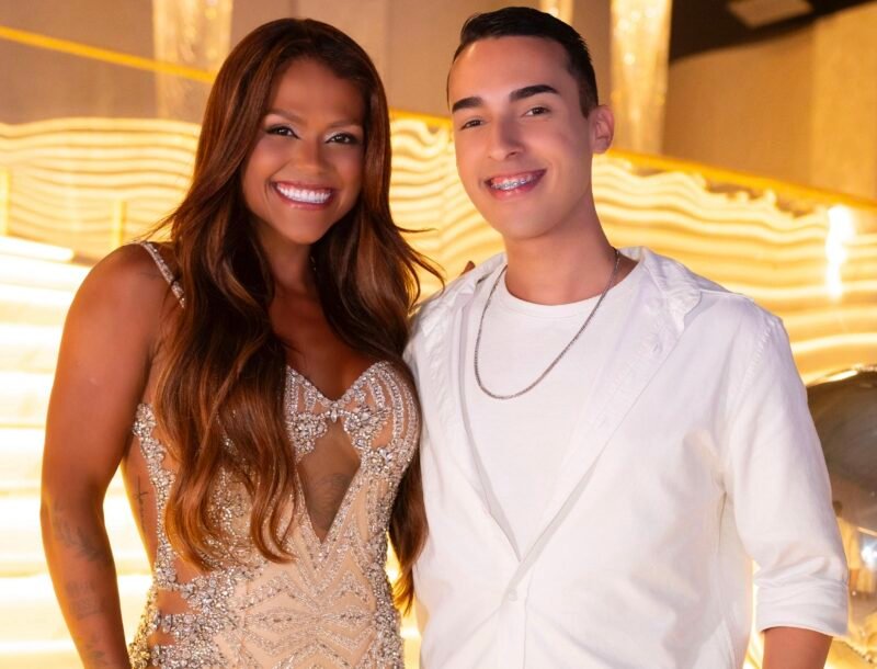 Adrian Benetti e Camila Loures