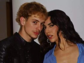 Juliano Floss e Marina Sena