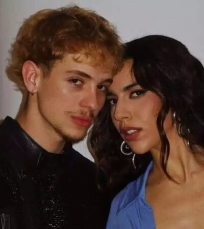 Juliano Floss e Marina Sena