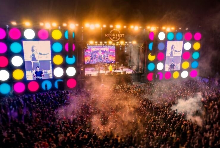Modelo palco Rock Fest 2026