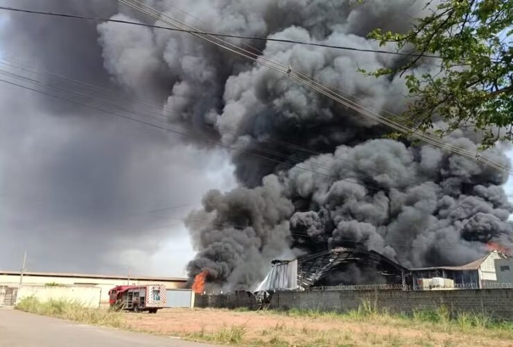 Incendio Cordeirópolis