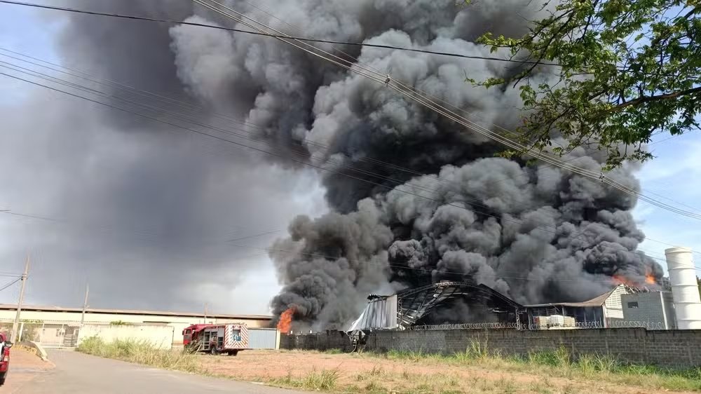 Incendio Cordeirópolis