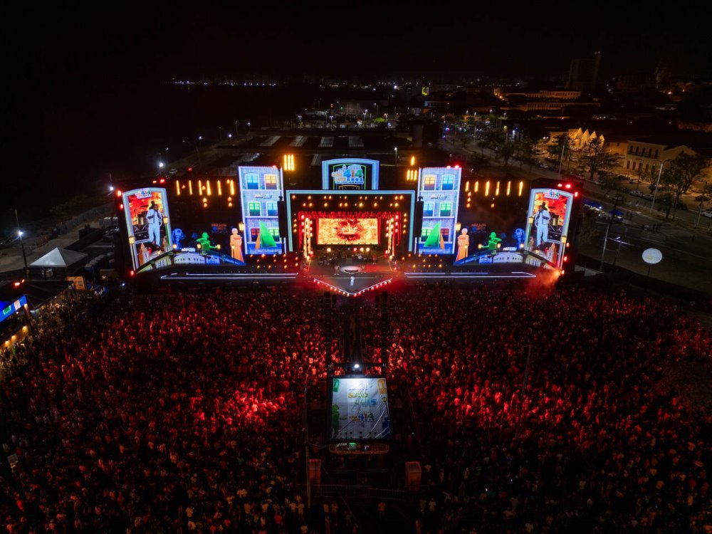 Festival com grandes nomes da música nacional e internacional para comemorar os 414 anos de São Luís