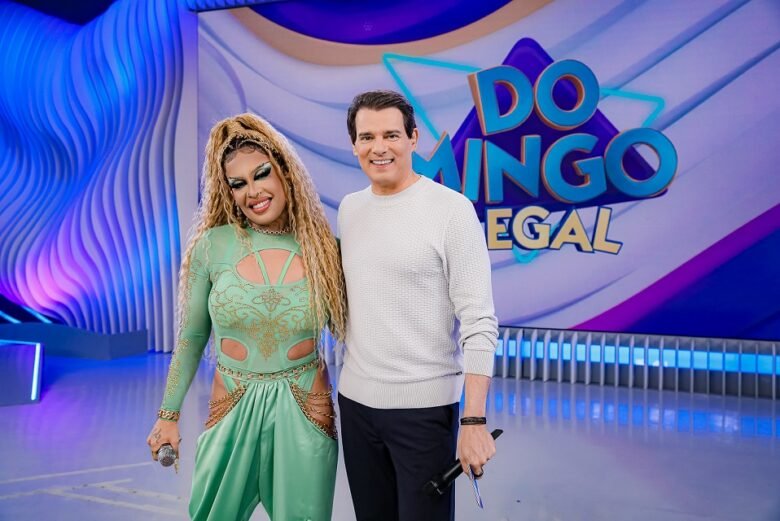 Gloria Groove e Celso Portiolli