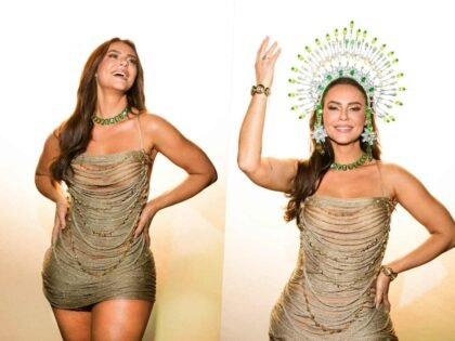 Paolla Oliveira - Credito da Foto: Imperatriz Leopoldinense / Divulgação