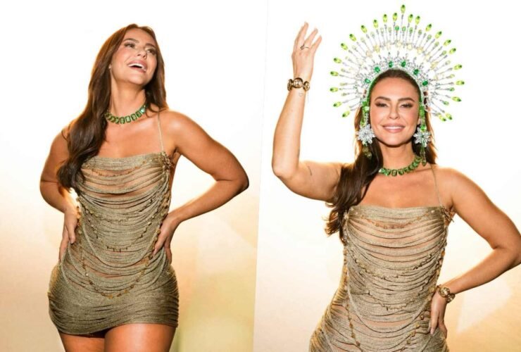 Paolla Oliveira - Credito da Foto: Imperatriz Leopoldinense / Divulgação