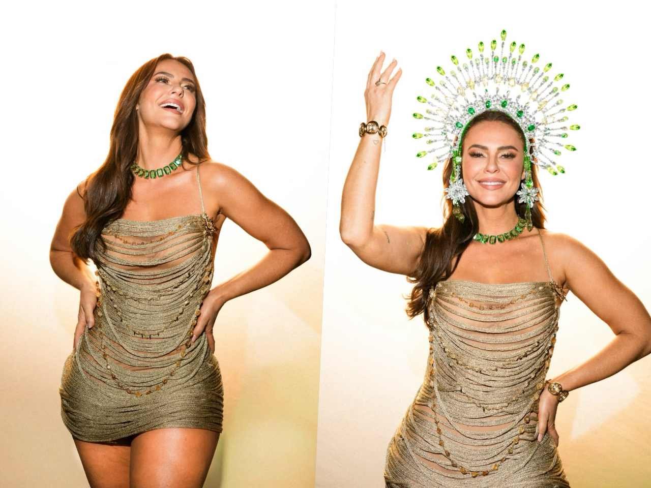 Paolla Oliveira - Credito da Foto: Imperatriz Leopoldinense / Divulgação