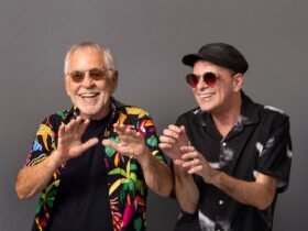 Rodrigo Santos e Nelson Motta