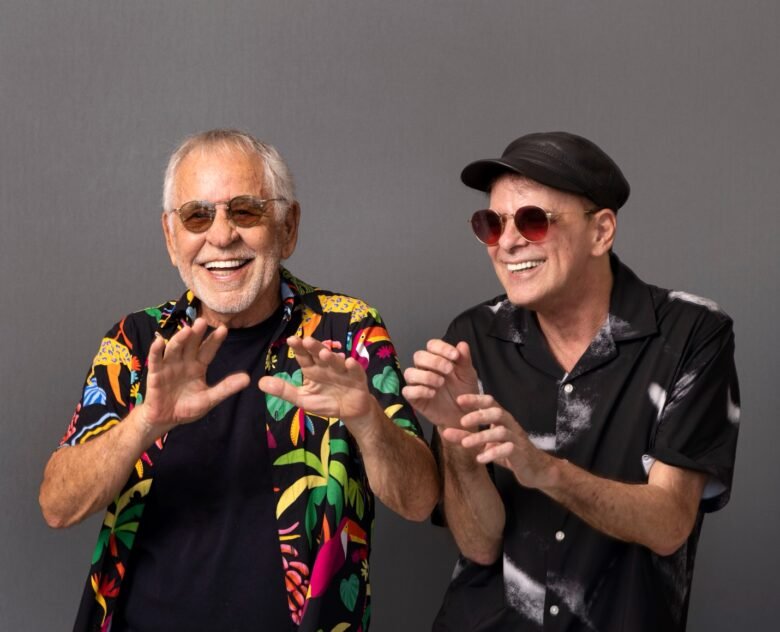 Rodrigo Santos e Nelson Motta