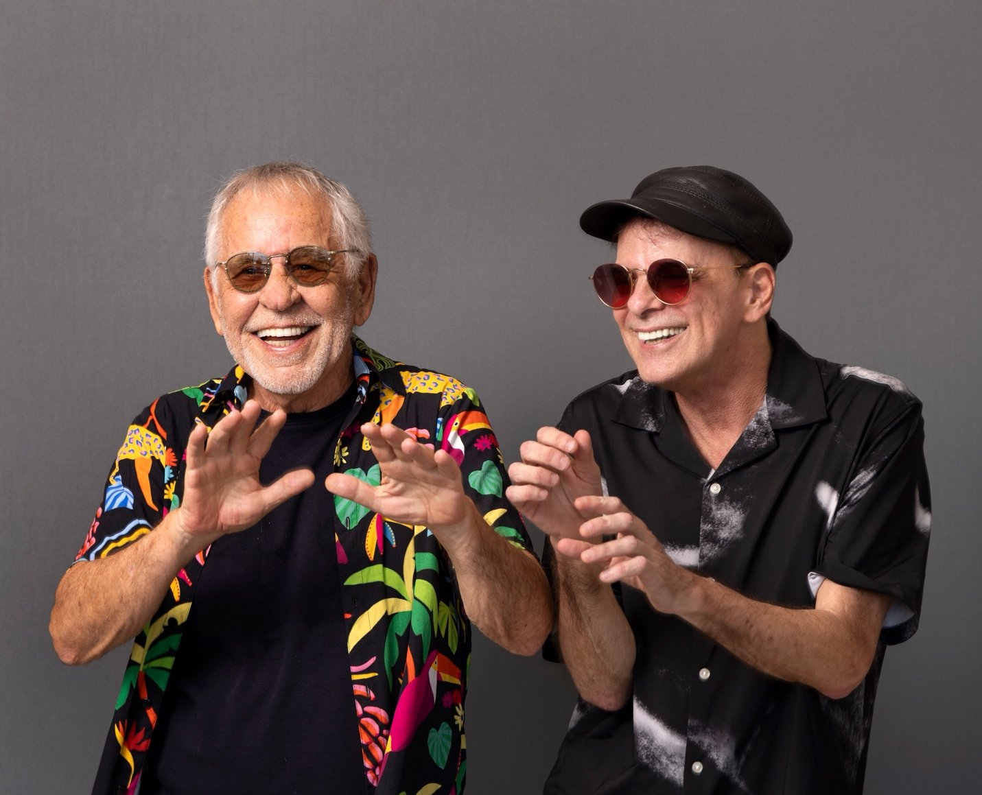 Rodrigo Santos e Nelson Motta