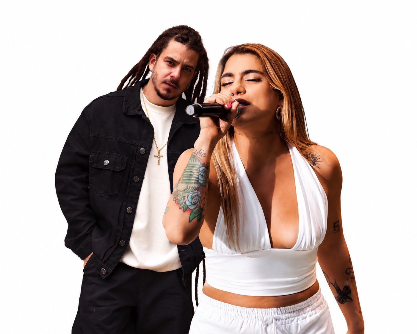 Depois de Alborosie, Adonai amplia seu reggae em parceria com Cynthia Luz