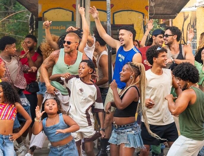 Pedro Sampaio e Ricky Martin