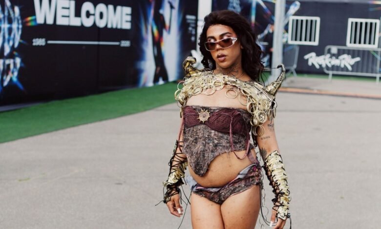 Tasha Kaiala no Rock in Rio Credito - Jeff Pedroso